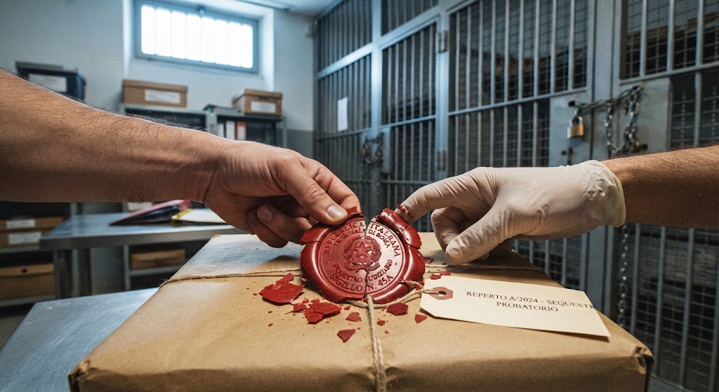 violazione dei sigilli sequestro giudiziario